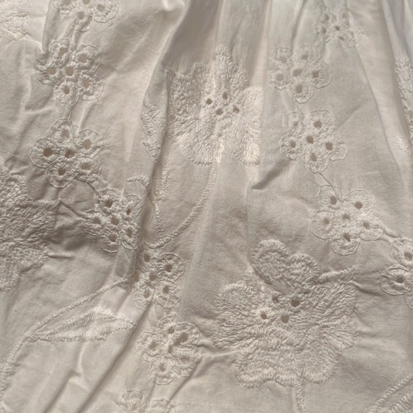 Italian off the shoulder white bandeau top - Picture 5 of 5